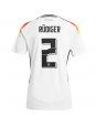 Deutschland Antonio Rudiger #2 Heimtrikot für Frauen EM 2024 Kurzarm